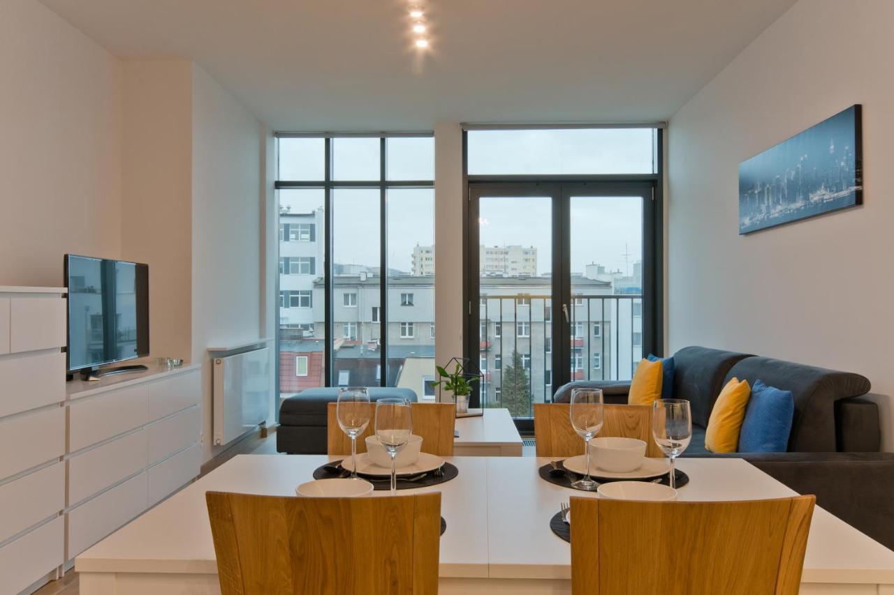 CITYSTAY Abrahama Gdynia Apartment Bagian luar foto