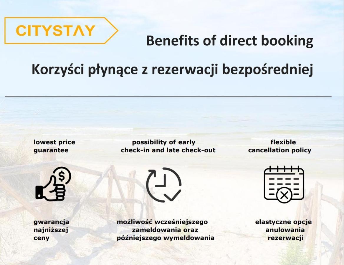 CITYSTAY Abrahama Gdynia Apartment Bagian luar foto